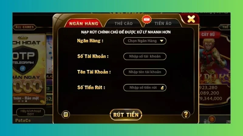 Rút Tiền GO88 - Chuyển Thưởng Thành Tiền Mặt Nhanh Chóng 3 Hướng dẫn từng bước rút tiền GO88 chi tiết cho newbie